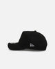 New Era Black With Grey Under Visor Blank 9FORTY A-Frame Snapback Black