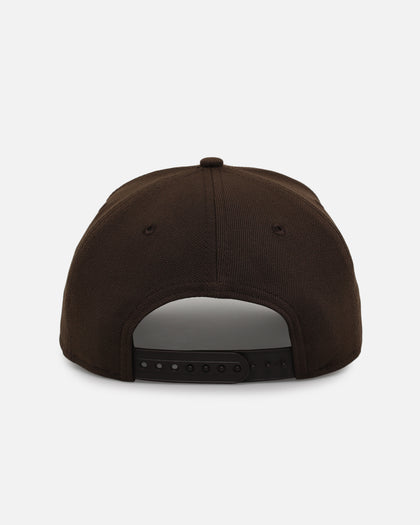 New Era Blank 9FORTY A-Frame Snapback Walnut