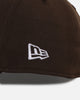 New Era Blank 9FORTY A-Frame Snapback Walnut