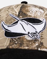 New Era Tampa Bay Rays 'Stealth Edge' 9FORTY A-Frame Snapback Realtree Edge