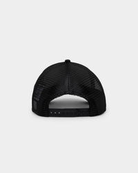 New Era Chicago Bulls 'Glow In The Dark' 9FORTY A-Frame Trucker Snapback Black/Neon Green