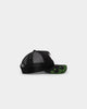 New Era Chicago Bulls 'Glow In The Dark' 9FORTY A-Frame Trucker Snapback Black/Neon Green