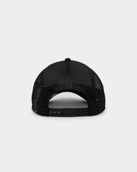 New Era Boston Red Sox 'Glow In The Dark' 9FORTY A-Frame Trucker Snapback Black/Neon Green