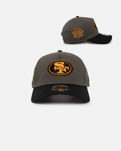 New Era San Francisco 49ers 'Legendary Charcoal' 9FORTY A-Frame Snapback Charcoal/Black