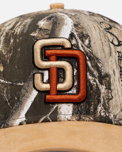 New Era San Diego Padres 'Real Tree Tan Suede' 9FORTY A-Frame Snapback Real Tree