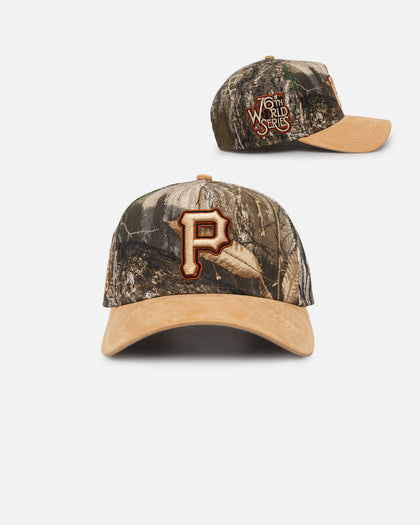 New Era Pittsburgh Pirates 'Real Tree Tan Suede' 9FORTY A-Frame Snapback Real Tree