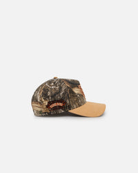 New Era Oakland Raiders 'Real Tree Tan Suede' 9FORTY A-Frame Snapback Real Tree