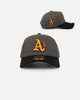 New Era Oakland Athletics 'Legendary Charcoal' 9FORTY A-Frame Snapback Charcoal/Black