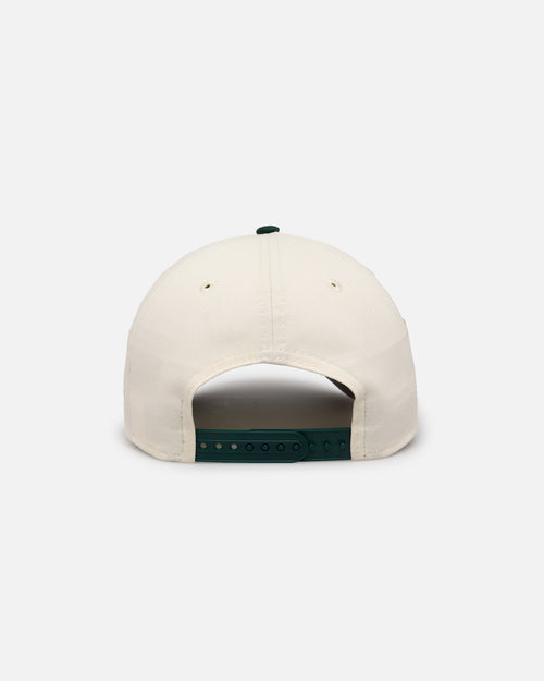 New Era Oakland Athletics 'Tall Text' 9FORTY A-Frame Snapback Chrome White/OTC