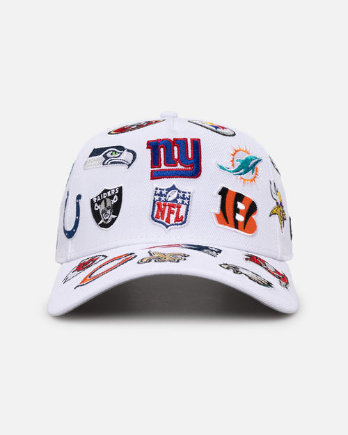 New Era NFL All Over 9FORTY A-Frame Snapback White