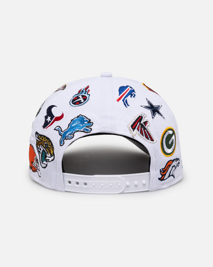 New Era NFL All Over 9FORTY A-Frame Snapback White