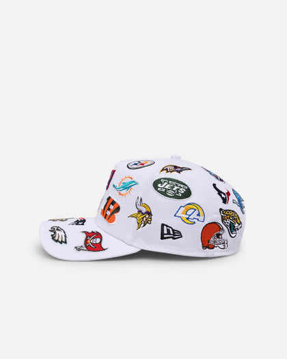 New Era NFL All Over 9FORTY A-Frame Snapback White