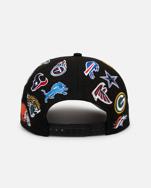New Era NFL All Over 9FORTY A-Frame Snapback Black