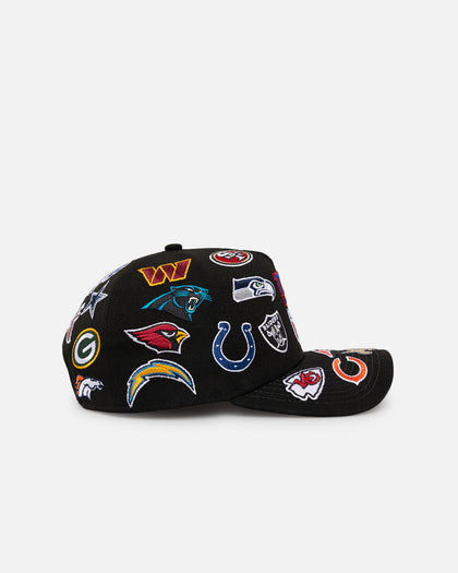 New Era NFL All Over 9FORTY A-Frame Snapback Black
