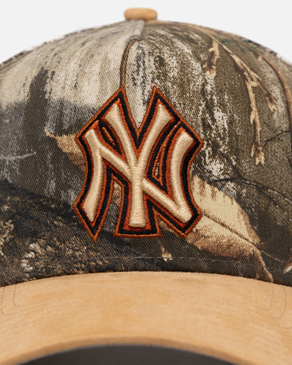 New Era New York Yankees 'Real Tree Tan Suede' 9FORTY A-Frame Snapback Real Tree