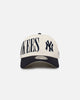 New Era New York Yankees 'Tall Text' 9FORTY A-Frame Snapback Chrome White/OTC