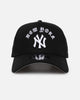 New Era New York Yankees 'Gothic Arch' 9FORTY A-Frame Snapback Black/White