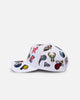 New Era NBA All Over 9FORTY A-Frame Snapback White