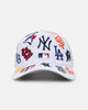 New Era MLB All Over 9FORTY A-Frame Snapback White