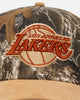 New Era Los Angeles Lakers 'Real Tree Tan Suede' 9FORTY A-Frame Snapback Real Tree