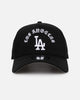New Era Los Angeles Dodgers 'Gothic Arch' 9FORTY A-Frame Snapback Black/White