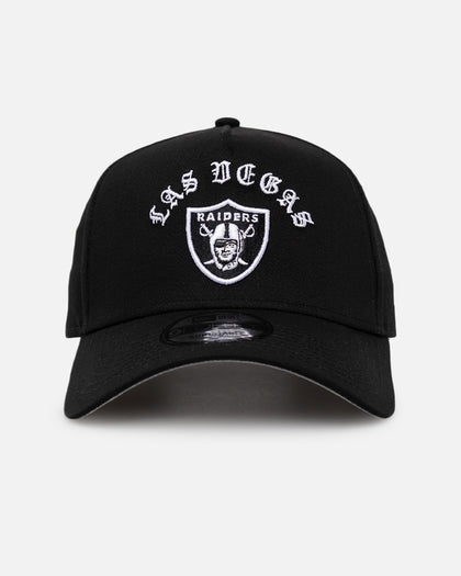 New Era Las Vegas Raiders 'Gothic Arch' 9FORTY A-Frame Snapback Black/White