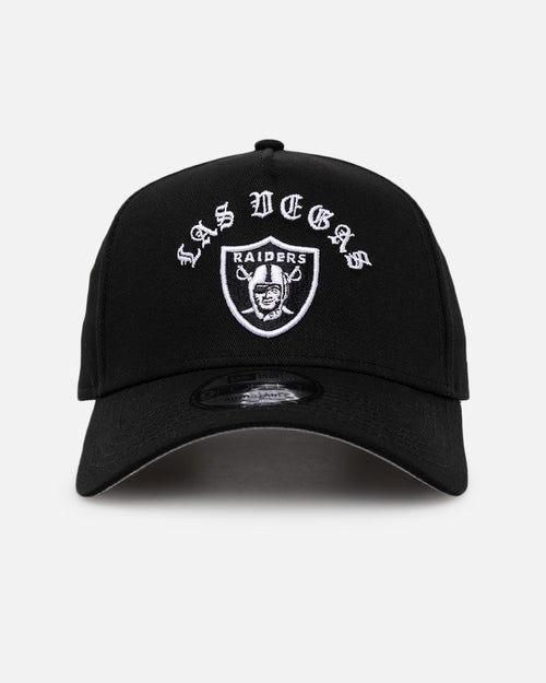 New Era Las Vegas Raiders 'Gothic Arch' 9FORTY A-Frame Snapback Black/White