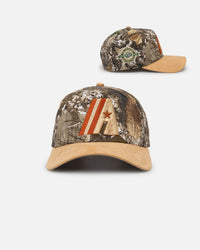New Era Houston Astros 'Real Tree Tan Suede' 9FORTY A-Frame Snapback Real Tree