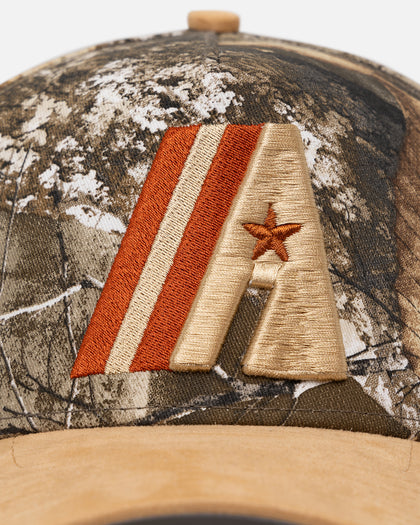 New Era Houston Astros 'Real Tree Tan Suede' 9FORTY A-Frame Snapback Real Tree