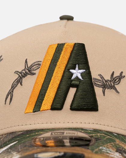 New Era Houston Astros 'Real Tree Edge Grit' 9FORTY A-Frame Snapback Oat Milk/Real Tree