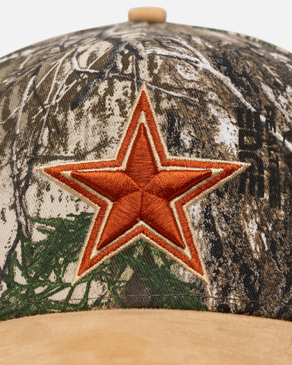 New Era Dallas Cowboys 'Real Tree Tan Suede' 9FORTY A-Frame Snapback Real Tree