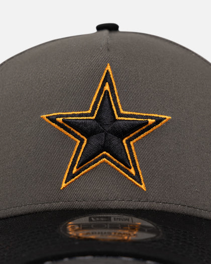 New Era Dallas Cowboys 'Legendary Charcoal' 9FORTY A-Frame Snapback Charcoal/Black