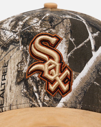 New Era Chicago White Sox 'Real Tree Tan Suede' 9FORTY A-Frame Snapback Real Tree