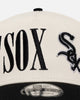 New Era Chicago White Sox 'Tall Text' 9FORTY A-Frame Snapback Chrome White/OTC