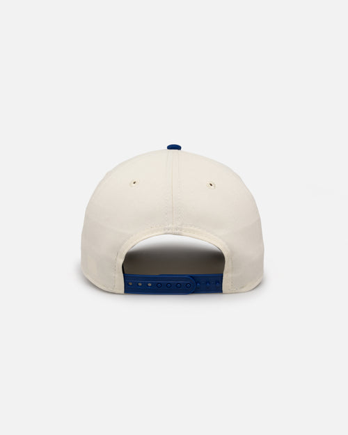 New Era Chicago Cubs 'Tall Text' 9FORTY A-Frame Snapback Chrome White/OTC