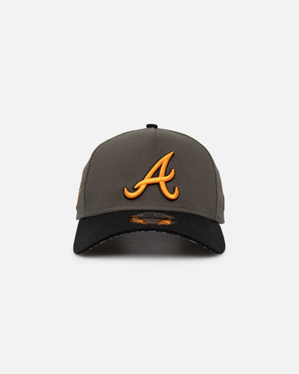 New Era Atlanta Braves 'Legendary Charcoal' 9FORTY A-Frame Snapback Charcoal/Black