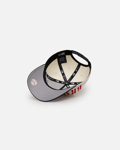 New Era Atlanta Braves 'Tall Text' 9FORTY A-Frame Snapback Chrome White/OTC