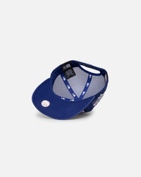 New Era Los Angeles Dodgers Pre-Curved Golfer Trucker Snapback Dark Royal
