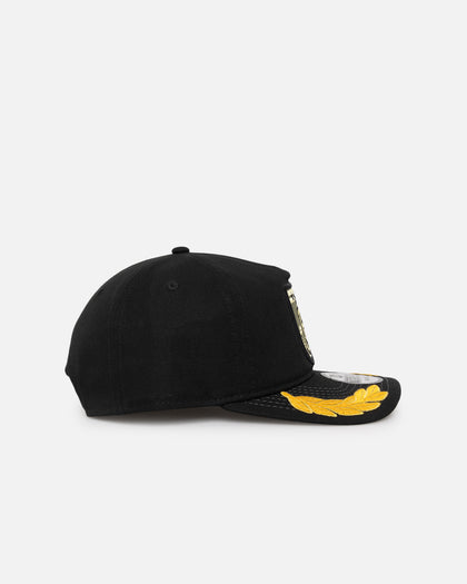 New Era Pittsburgh Pirates 'Military Patch' Pre-Curved Golfer Snapback Black
