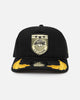 New Era Los Angeles Lakers 'Military Patch' Pre-Curved Golfer Snapback Black