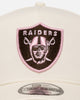New Era Oakland Raiders 'Neapolitan Chrome' 9FORTY A-Frame Snapback Chrome/Pink Met