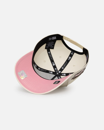 New Era Oakland Raiders 'Neapolitan Chrome' 9FORTY A-Frame Snapback Chrome/Pink Met