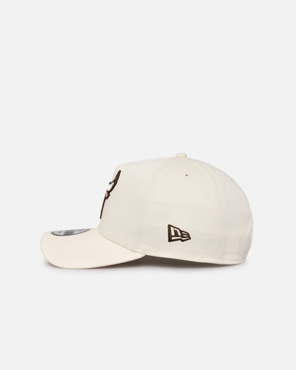 New Era Chicago Bulls 'Neapolitan Chrome' 9FORTY A-Frame Snapback Chrome/Pink Met