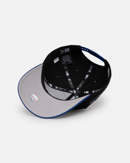 New Era New York Yankees 'Retro Royal' 9FORTY A-Frame Snapback Black/Royal