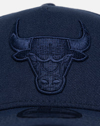New Era Chicago Bulls 'Oceanside Blue Tonal' 9FORTY A-Frame Snapback Oceanside Blue