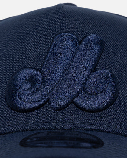 New Era Montreal Expos 'Oceanside Blue Tonal' 9FORTY A-Frame Snapback Oceanside Blue