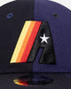 New Era Houston Astros 'Woollen Shades' 9FIFTY High Crown Strapback OTC