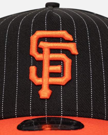 New Era San Francisco Giants '2-Tone Pinstripe' 9FORTY A-Frame Snapback Pinstripe