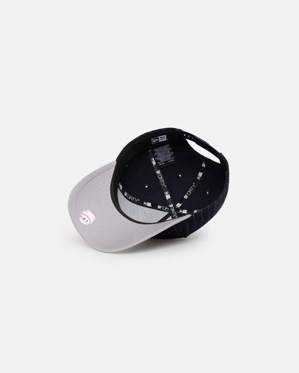 New Era New York Yankees '2-Tone Pinstripe' 9FORTY A-Frame Snapback Pinstripe