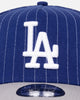 New Era Los Angeles Dodgers '2-Tone Pinstripe' 9FORTY A-Frame Snapback Pinstripe